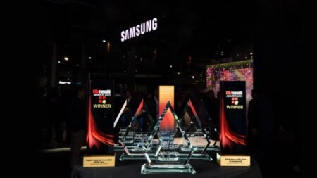 Samsung’s AI-Driven and Sustainable Signage Solutions Win Big at ISE 2025