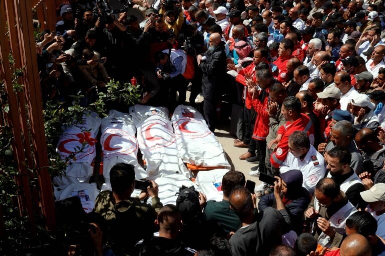 Israel Military Admits 3 Grave Failures in Gaza Paramedic Killings