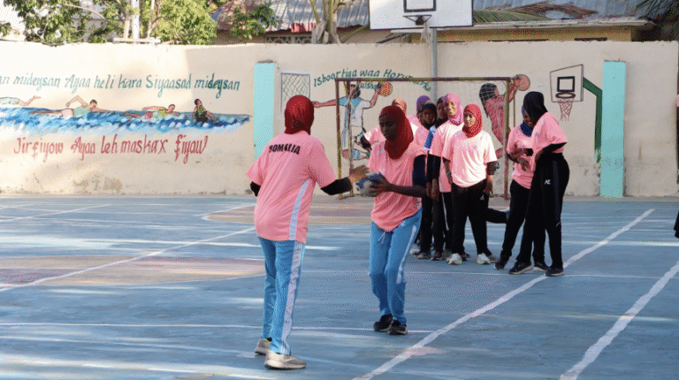 Somali Women Handball Players Defy Challenges, Dream of International Glory