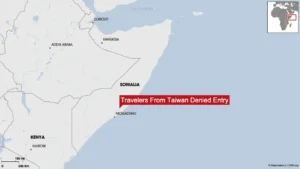 Somalia Blocks Entry for Taiwan Passport Holders Amid Rising Tensions