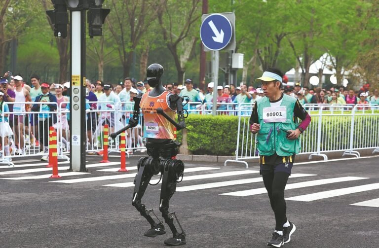China Hosts World’s First Humanoid Robot Half-Marathon as Tech Challenges Remain
