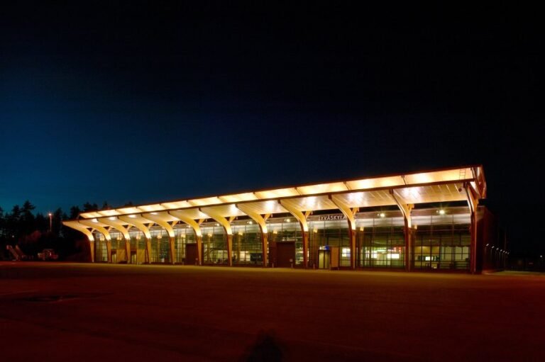 Jyväskylä Airport in Central Finland
