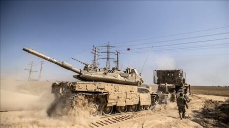 Al-Qassam Fighters Destroy Israeli Bulldozer in Gaza Attack
