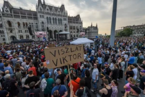 Budapest Erupts in Mass Protest Against Orbán Rule