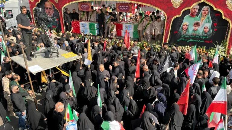 Iran Honors Fallen Heroes with Massive Funeral Ceremony