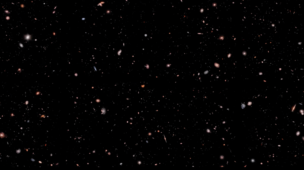 James Webb Telescope Reveals 5000 Galaxies in 3D Flythrough