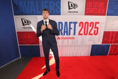 NBA Draft red carpet