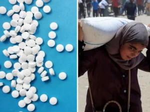 Opioid Pills Found in Gaza Relief Flour Spark Global Concern