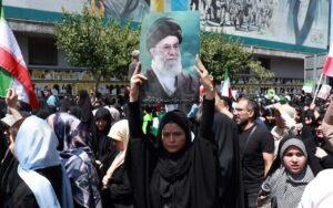 Protests continue across Iran, with women and children taking to the streets