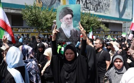Protests continue across Iran, with women and children taking to the streets