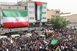 Tehran Funeral March Echoes Anti-Israel Anger