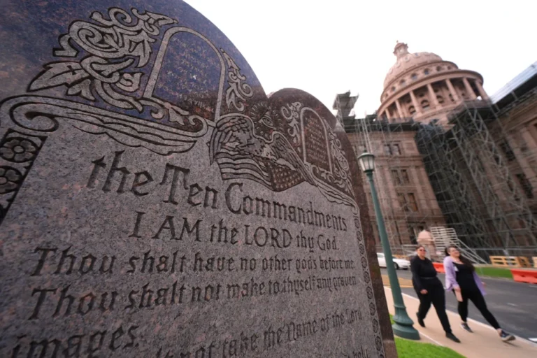 Texas Ten Commandments Law Sparks National Debate