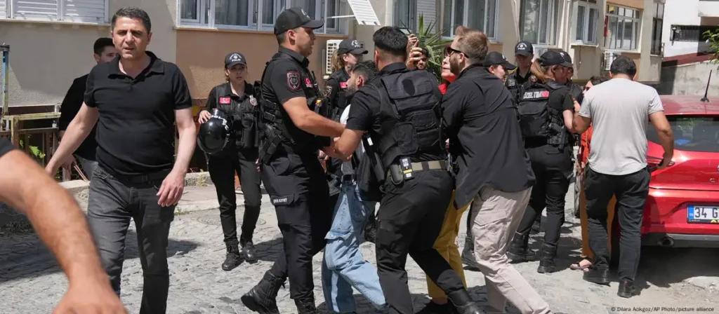 Turkey LGBTQ+ Crackdown: Dozens Held at Pride March Turkey LGBTQ+ Crackdown: Dozens Held at Pride March