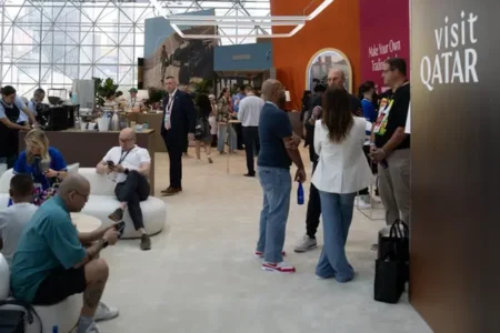 Visit Qatar Lounge Showcases Hospitality at Fanatics Fest NYC