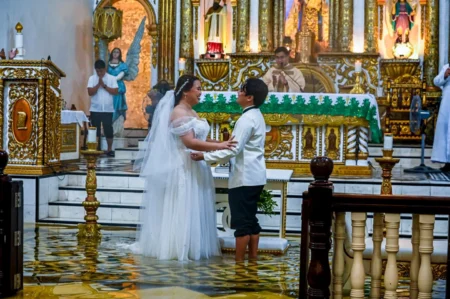 Love Triumphs at Barasoain Church Wedding Despite Flood
