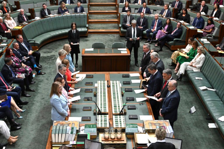 Unity Marks Australian Parliament Opening