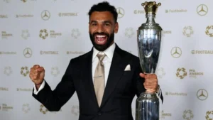 Mohamed Salah Wins Third PFA Player Award