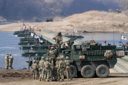 South Korea, U.S. Begin Drills Amid North Korea Threat