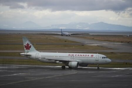 Air Canada flight suspension