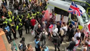asylum hotel protests
