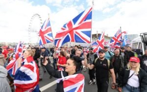 Tommy Robinson London protest
