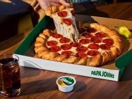 Papa John’s Croissant Pizza