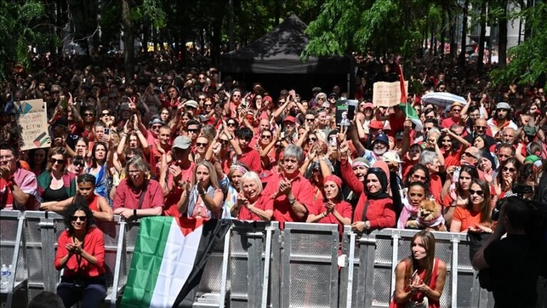 Israel EU sanctions protest