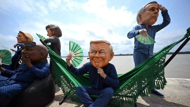 Brazil Climate Protest Targets World Leaders