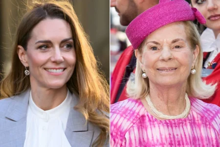Kate Honors Duchess Kent at Christmas Carol