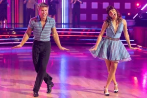 Robert Irwin Gets Flowers from Xochitl Gomez