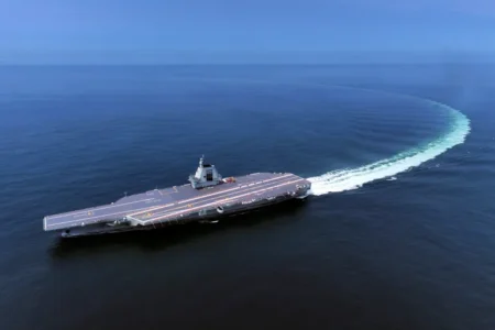 China’s Fujian Aircraft Carrier Joins Navy