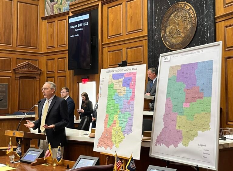 Indiana GOP Approves 9-0 Congressional Map