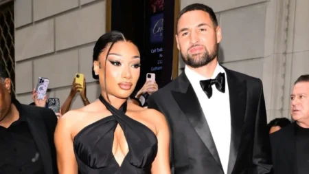 Klay Thompson Names Boat After Megan Stallion Klay Thompson Names Boat After Megan Stallion