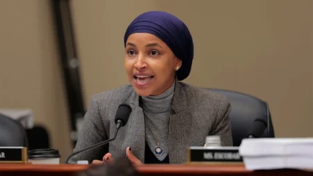 Omar Critiques Migrant Rhetoric as Nazi-Like