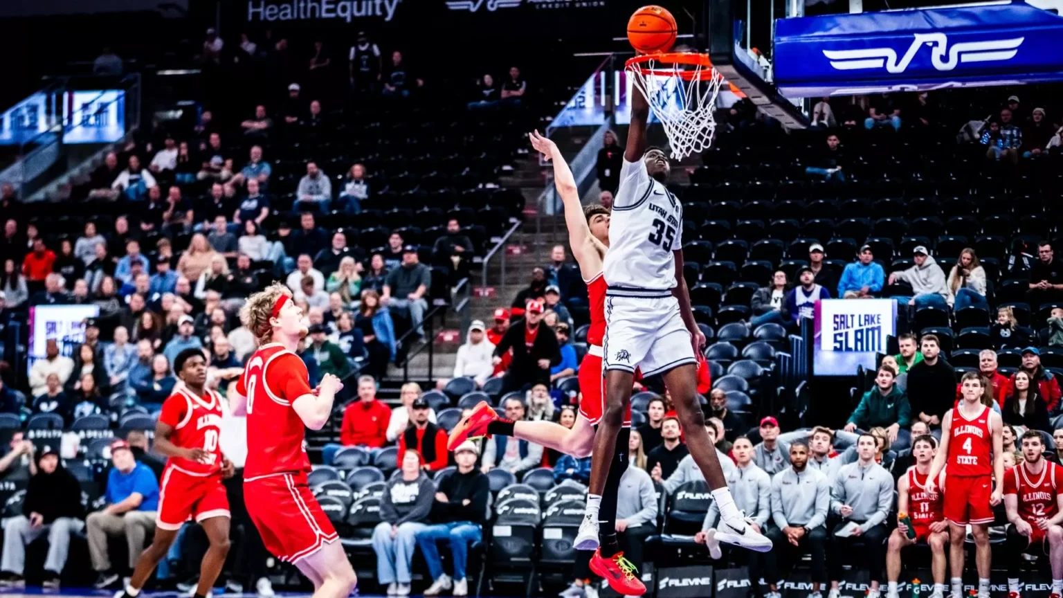 Utah State Beats Illinois State 83-78