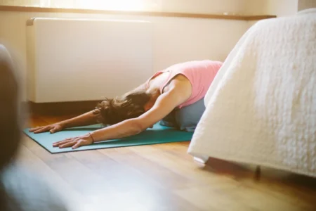 5 Calming Yoga Poses to Fall Asleep Faster 5 Calming Yoga Poses to Fall Asleep Faster