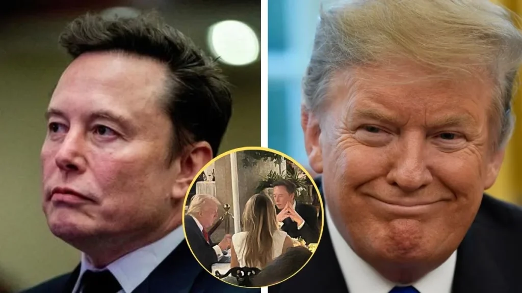 Elon Musk Dines with Trump at Mar-a-Lago