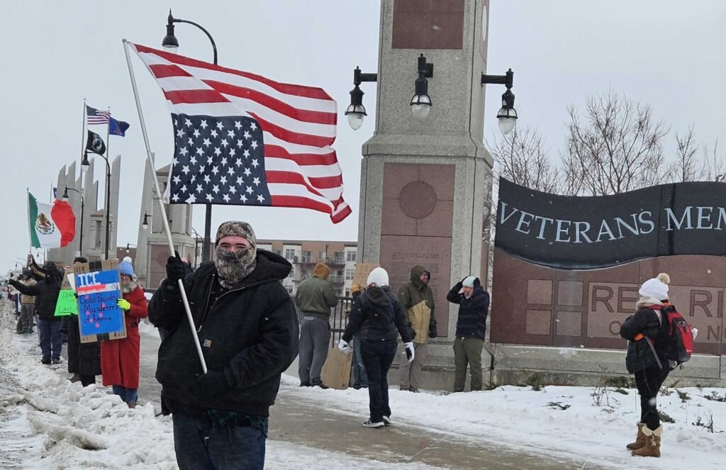 North Dakotans Rally Over ICE Shooting Death