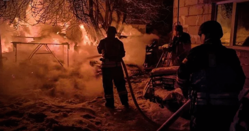 Russia Hits Ukraine: 4 Dead, Power and Heat Cut