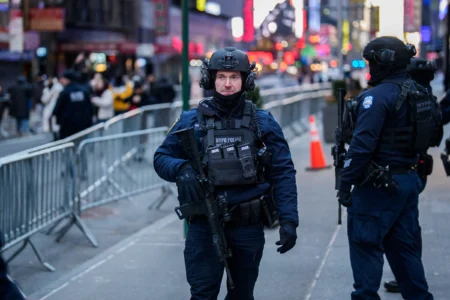 US New Year Security Heightened 2026