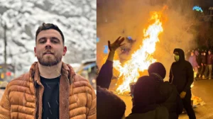 Who is Erfan Soltani, the protester whose death sentence was suspended in Iran?