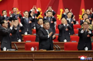 North Korea's ruling party re-elects Kim Jong Un general secretary