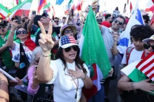 Celebrations around the world in New York after Iran attack