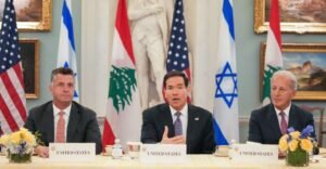 Israel Lebanon Hezbollah cooperation Talks Mark Rare US Meeting Israel Lebanon Hezbollah cooperation Talks Mark Rare US Meeting