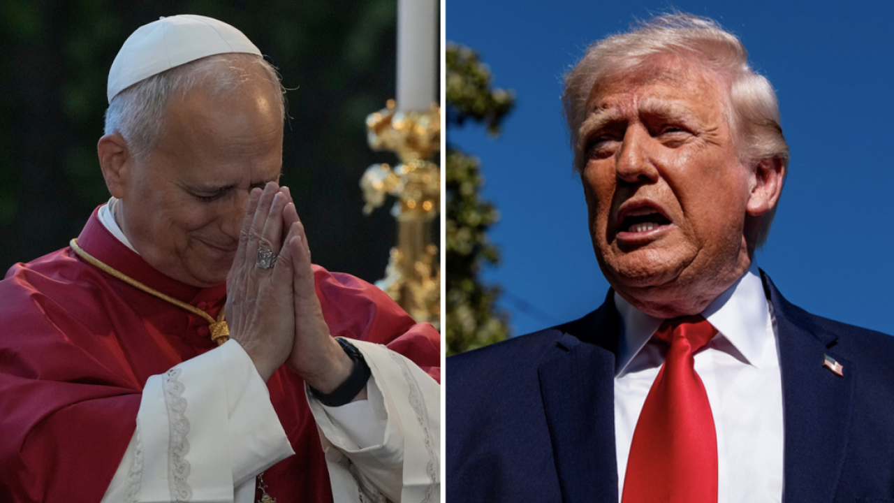 Trump Pope Leo clash over Iran war sparks global backlash Trump Pope Leo clash over Iran war sparks global backlash