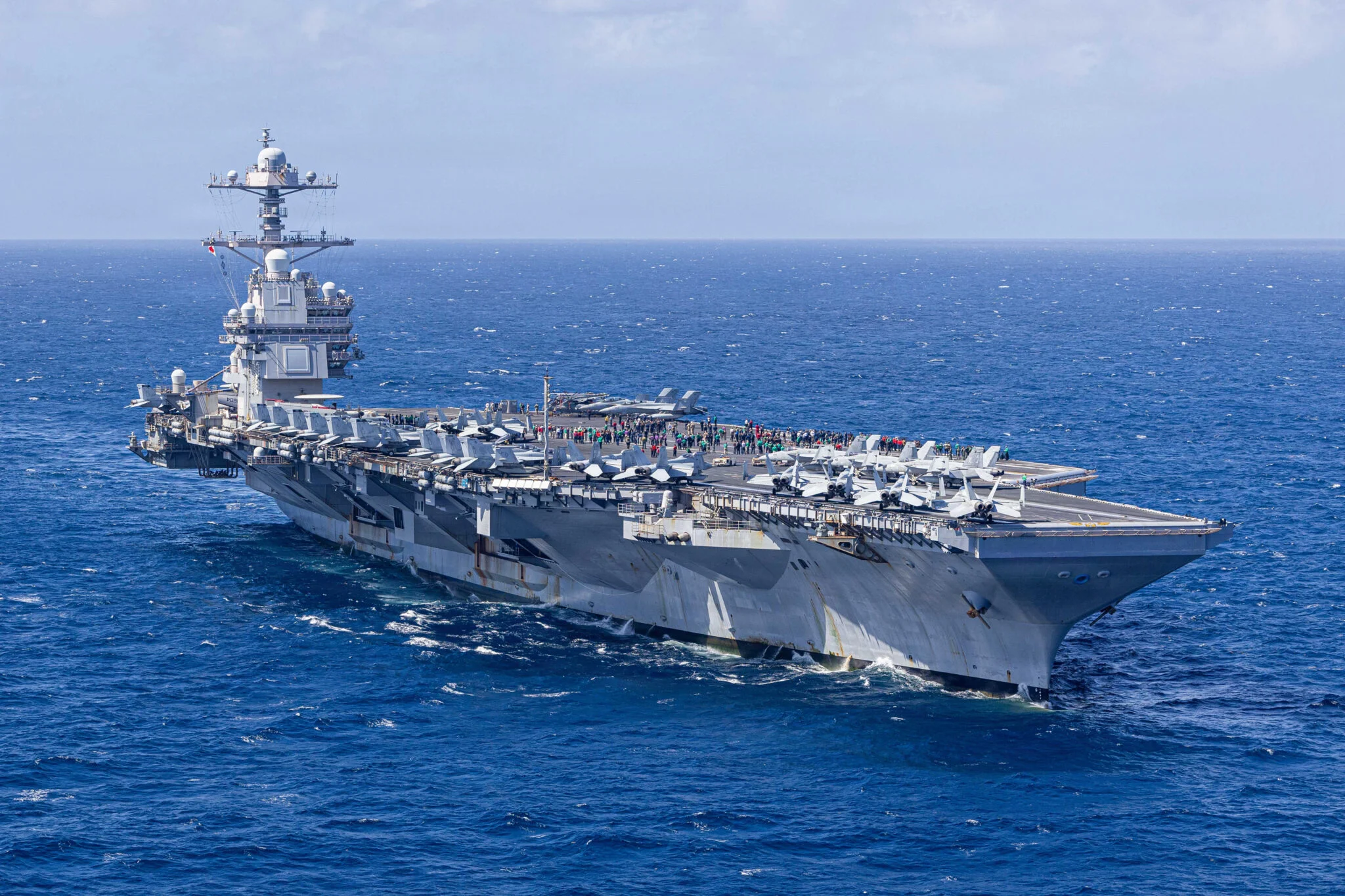 USS Gerald R. Ford Disabled After Devastating 30-Hour Fire USS Gerald R. Ford Disabled After Devastating 30-Hour Fire