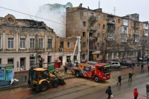 Russia Launches Massive Ukraine Drone Missile Raid