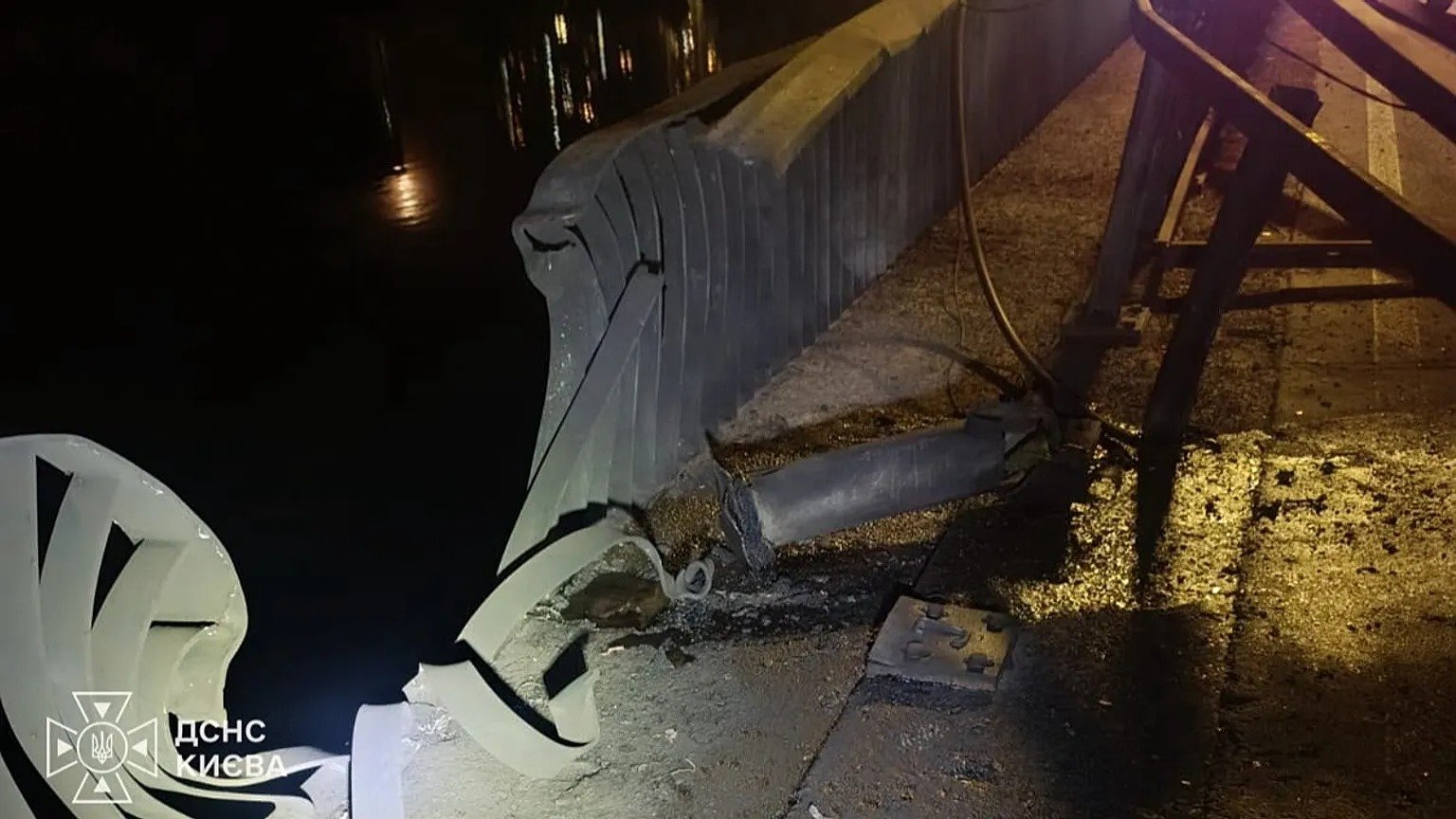 Russian Strikes Kill Six And Hit Kyiv Bridge Today