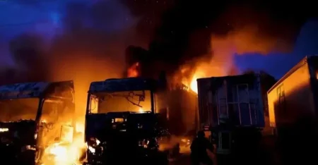 Russia Attacks Kyiv After Peace Talk Signal