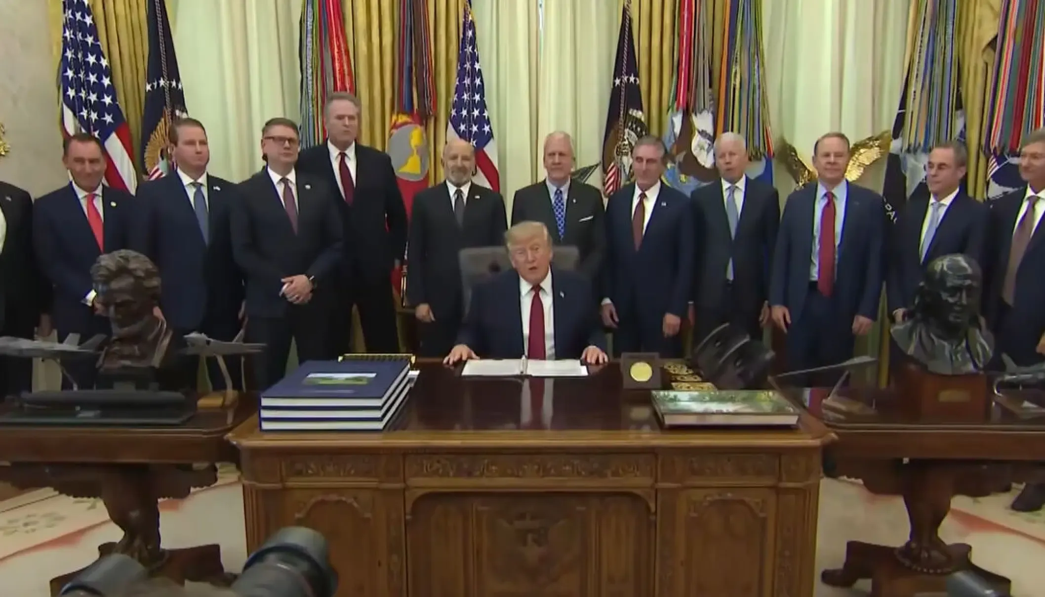 Trump Touts Investment Ahead Of Midterms